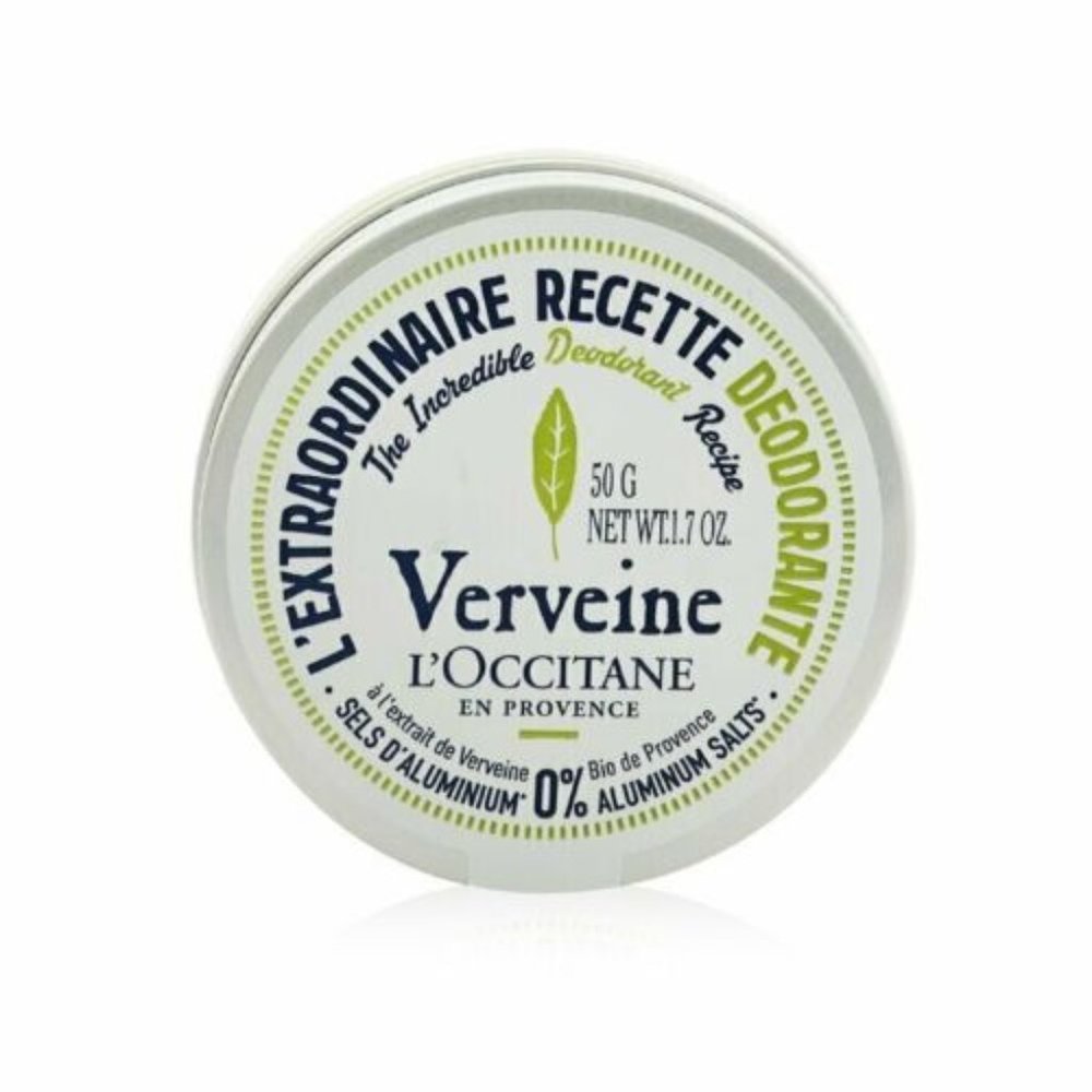 L'Occitane Verbena Deodorant - 0% Aluminum Salts 50g /1.7oz New